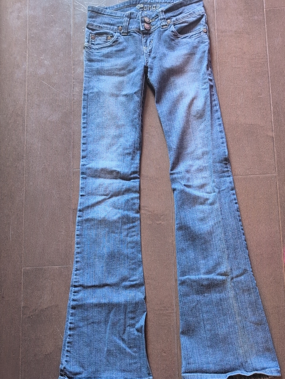 HOT Women's Flare Low Rise Jeans